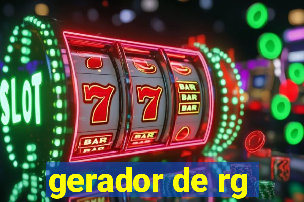 gerador de rg